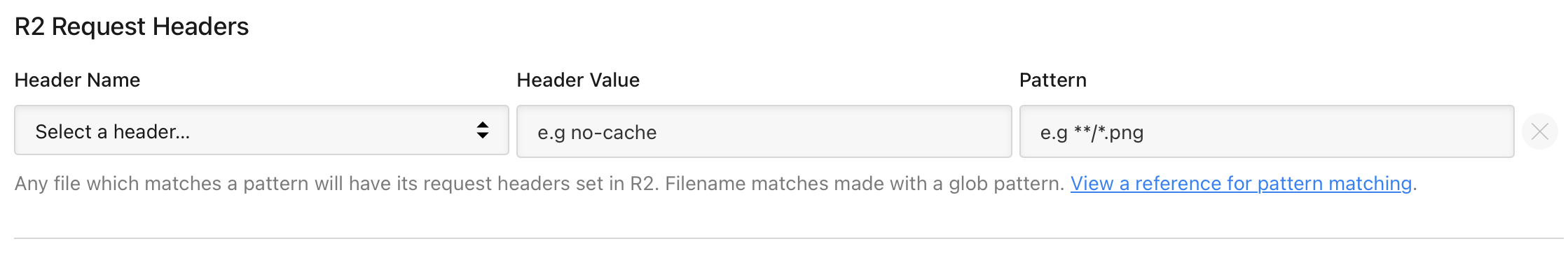 Cloudflare R2 request headers